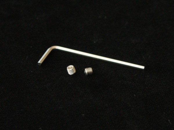 Zubehör Ersatzschraubenset für Verschlussplatte